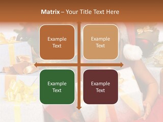 December Tree Green PowerPoint Template