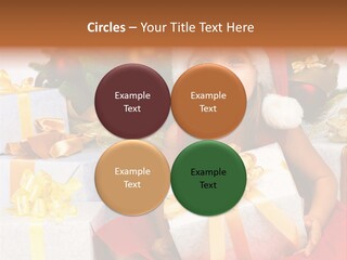 December Tree Green PowerPoint Template