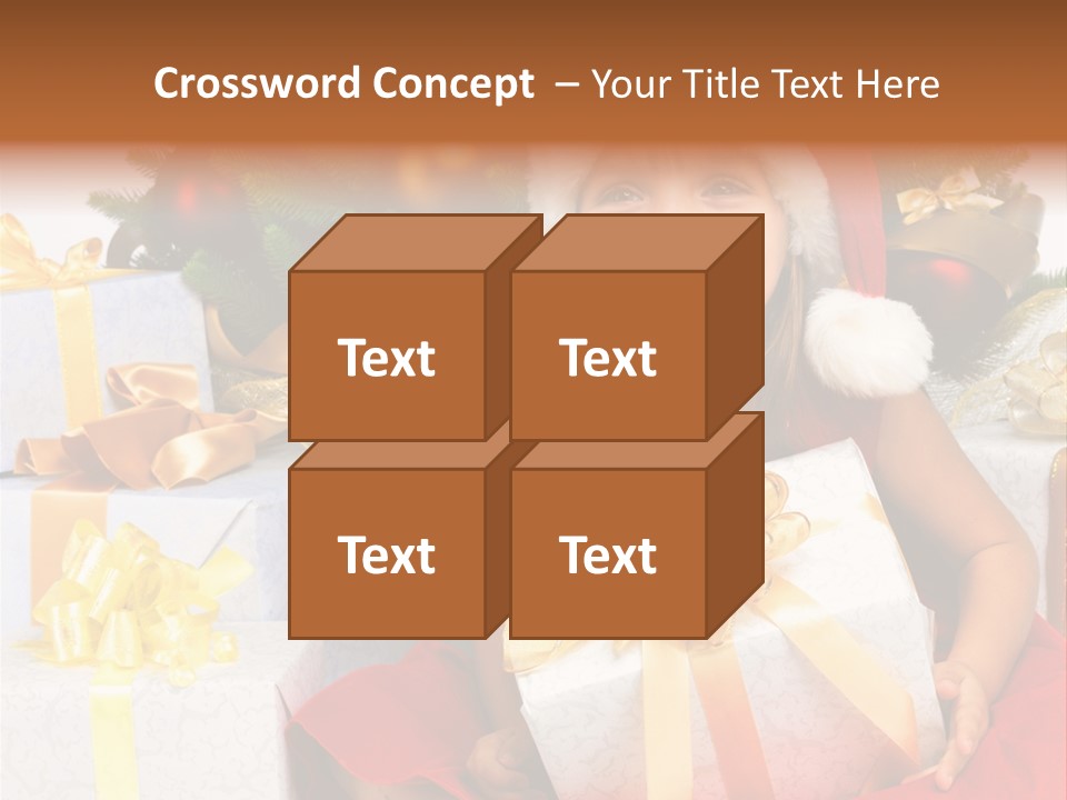 December Tree Green PowerPoint Template