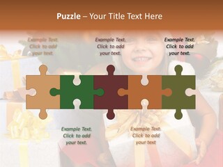 December Tree Green PowerPoint Template