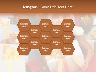 December Tree Green PowerPoint Template
