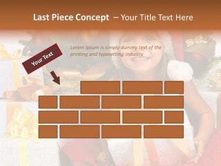 December Tree Green PowerPoint Template