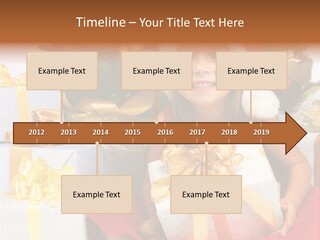 December Tree Green PowerPoint Template