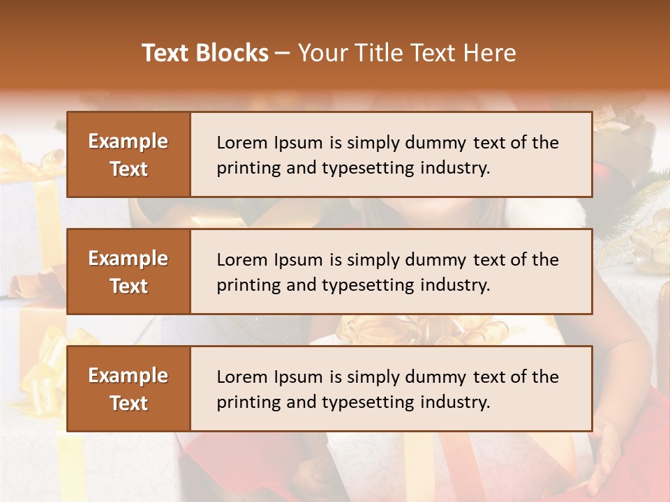 December Tree Green PowerPoint Template