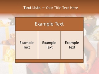 December Tree Green PowerPoint Template