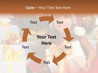 December Tree Green PowerPoint Template