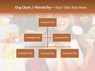 December Tree Green PowerPoint Template