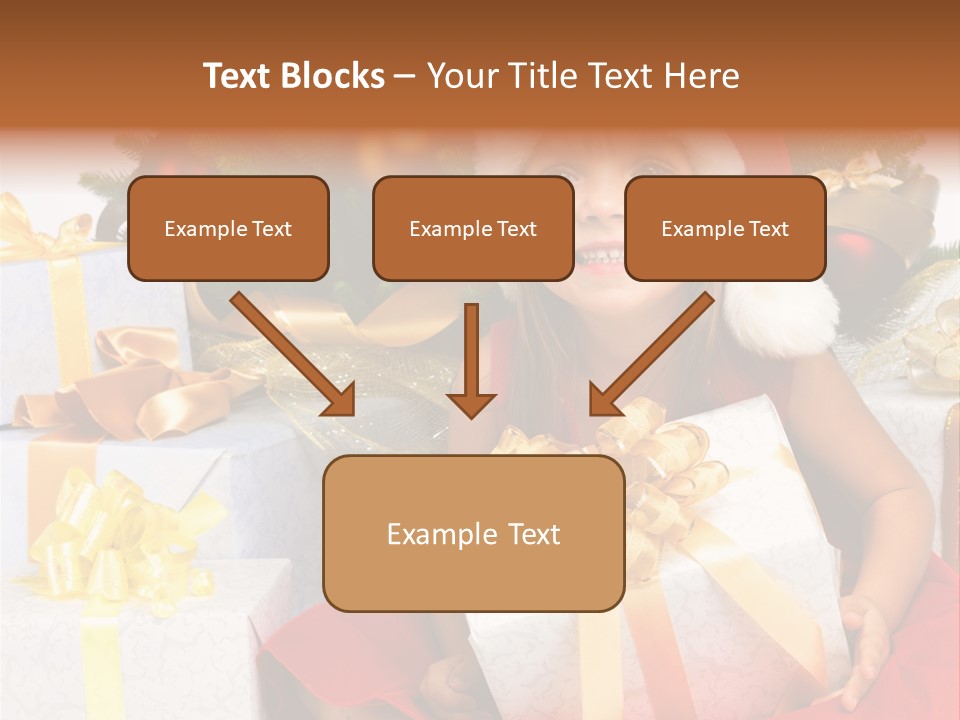 December Tree Green PowerPoint Template