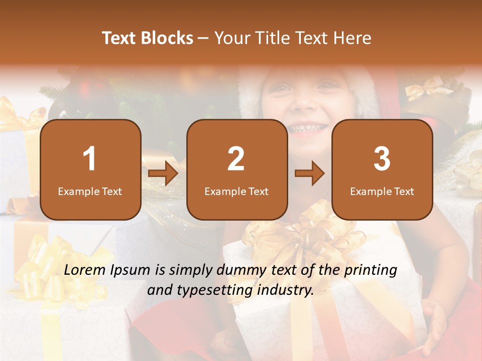 December Tree Green PowerPoint Template