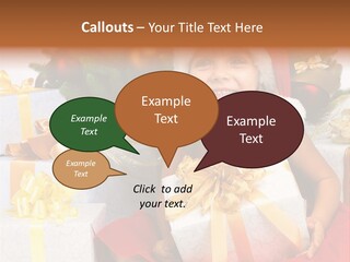 December Tree Green PowerPoint Template