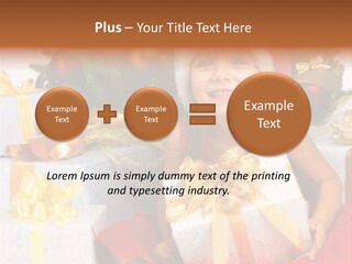 December Tree Green PowerPoint Template