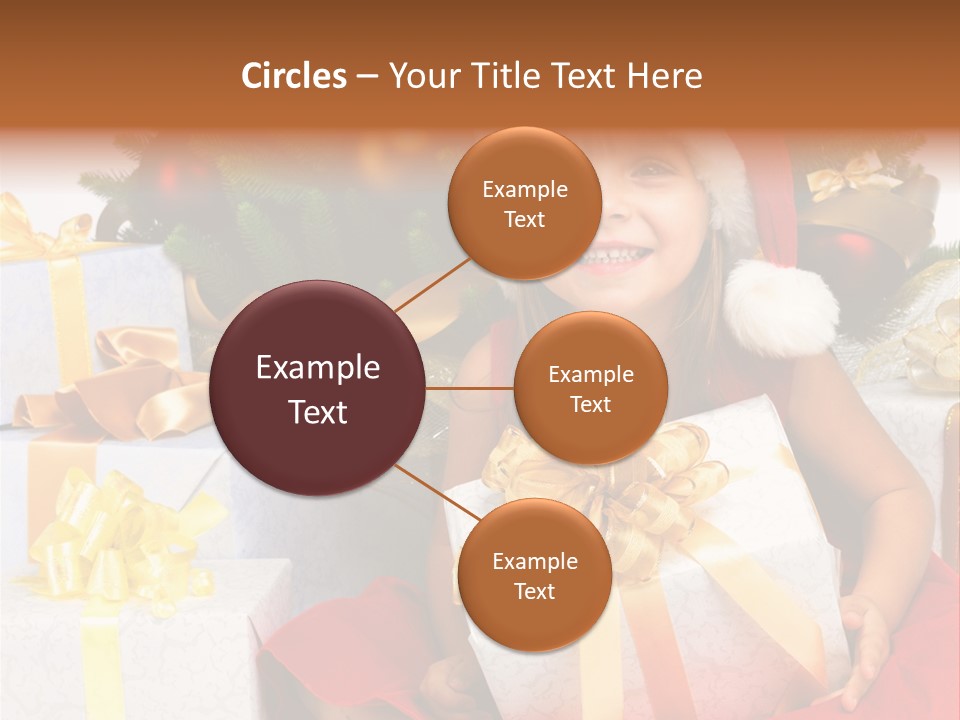 December Tree Green PowerPoint Template