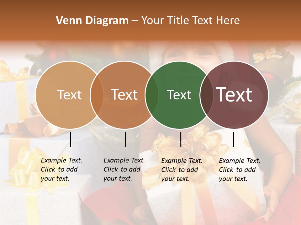 December Tree Green PowerPoint Template