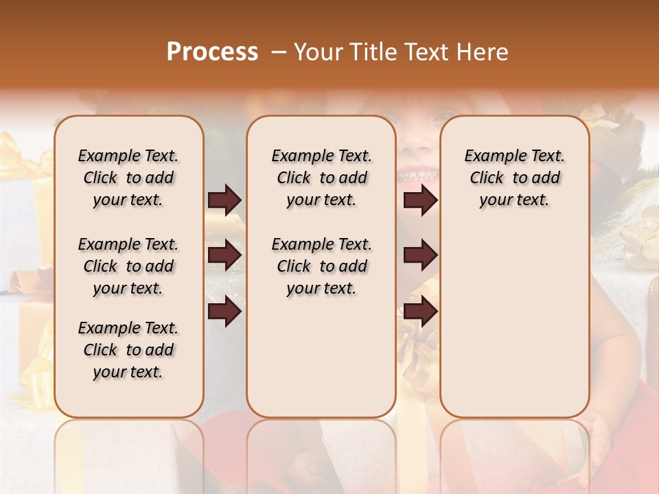 December Tree Green PowerPoint Template