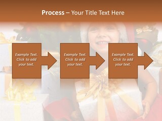 December Tree Green PowerPoint Template