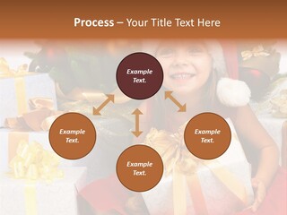 December Tree Green PowerPoint Template
