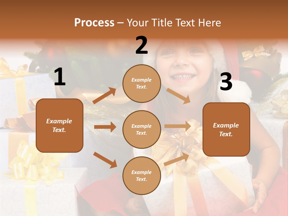 December Tree Green PowerPoint Template