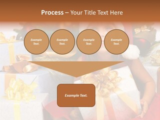 December Tree Green PowerPoint Template