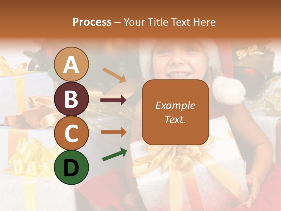 December Tree Green PowerPoint Template