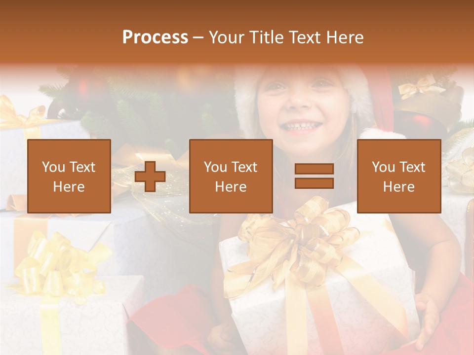 December Tree Green PowerPoint Template