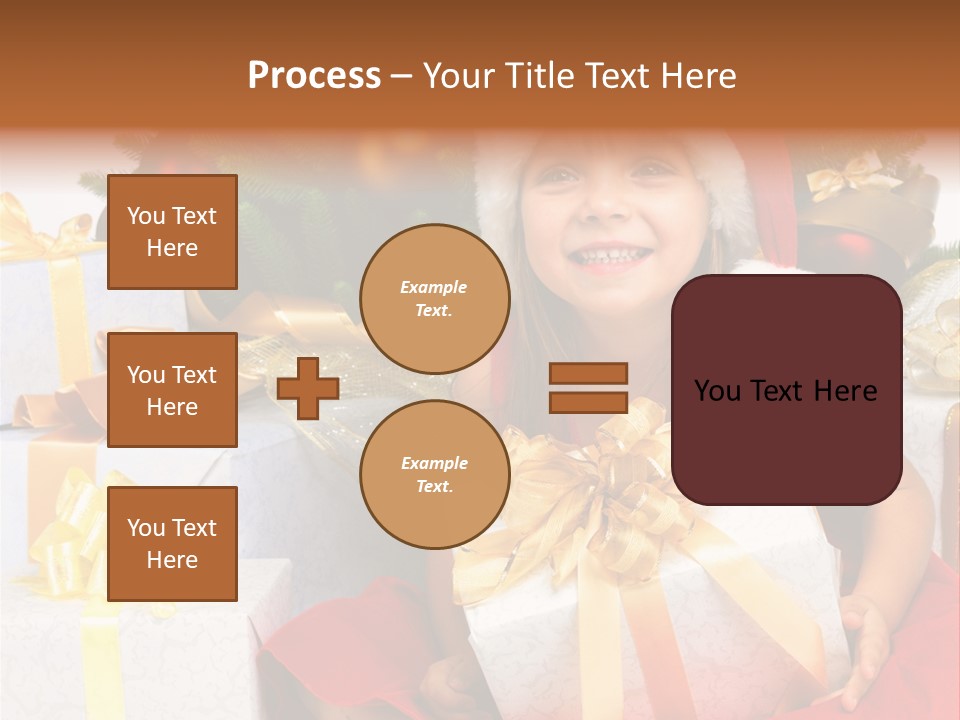 December Tree Green PowerPoint Template