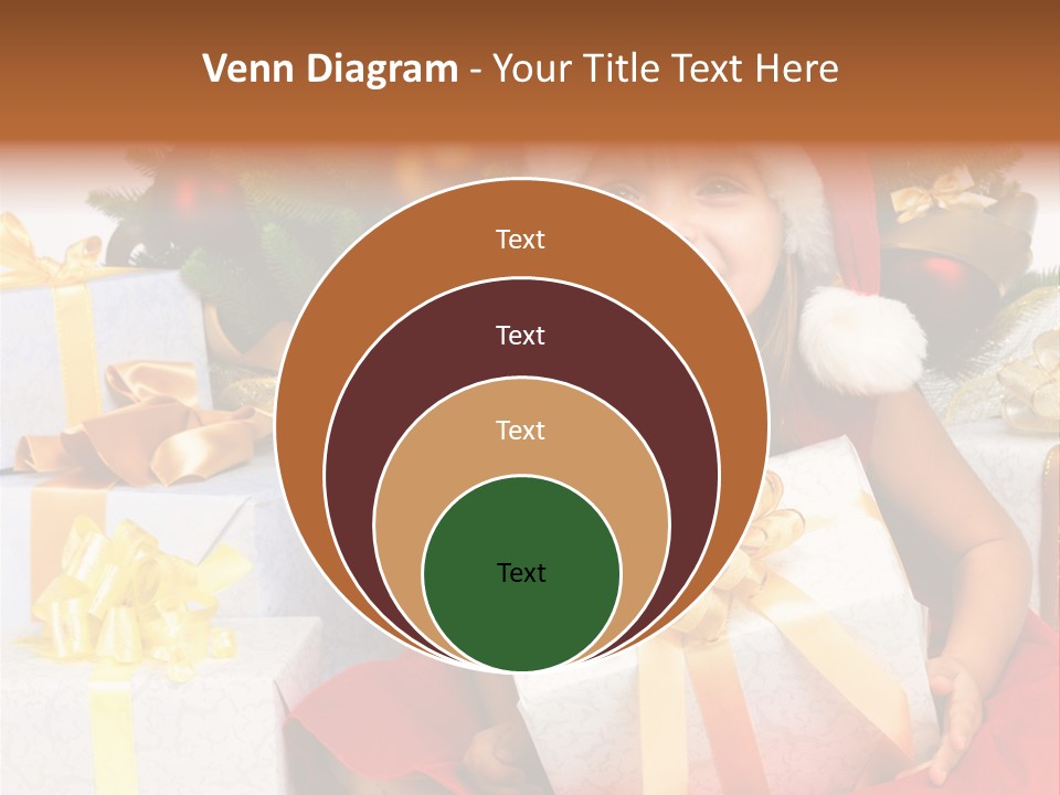 December Tree Green PowerPoint Template