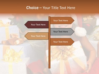 December Tree Green PowerPoint Template