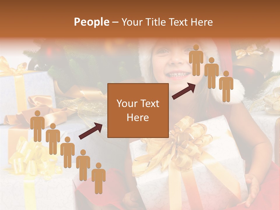 December Tree Green PowerPoint Template