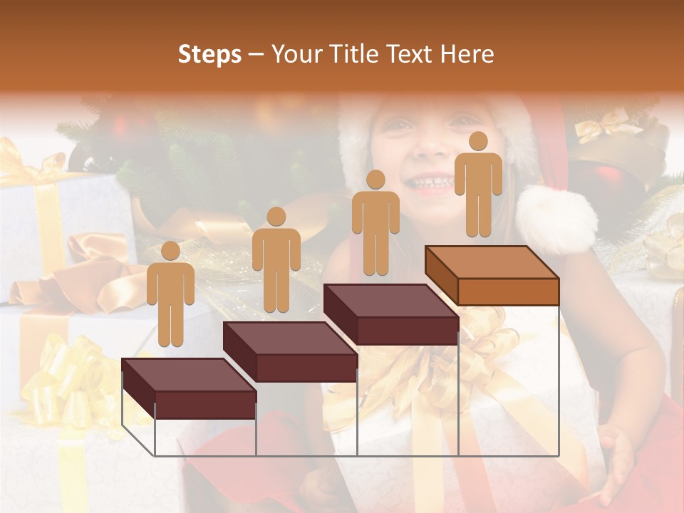 December Tree Green PowerPoint Template