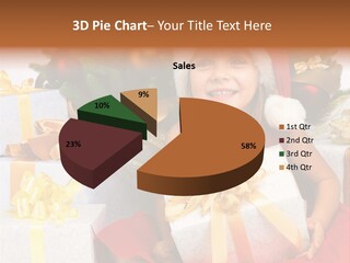 December Tree Green PowerPoint Template
