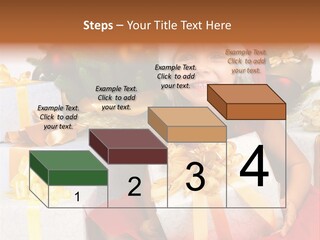 December Tree Green PowerPoint Template