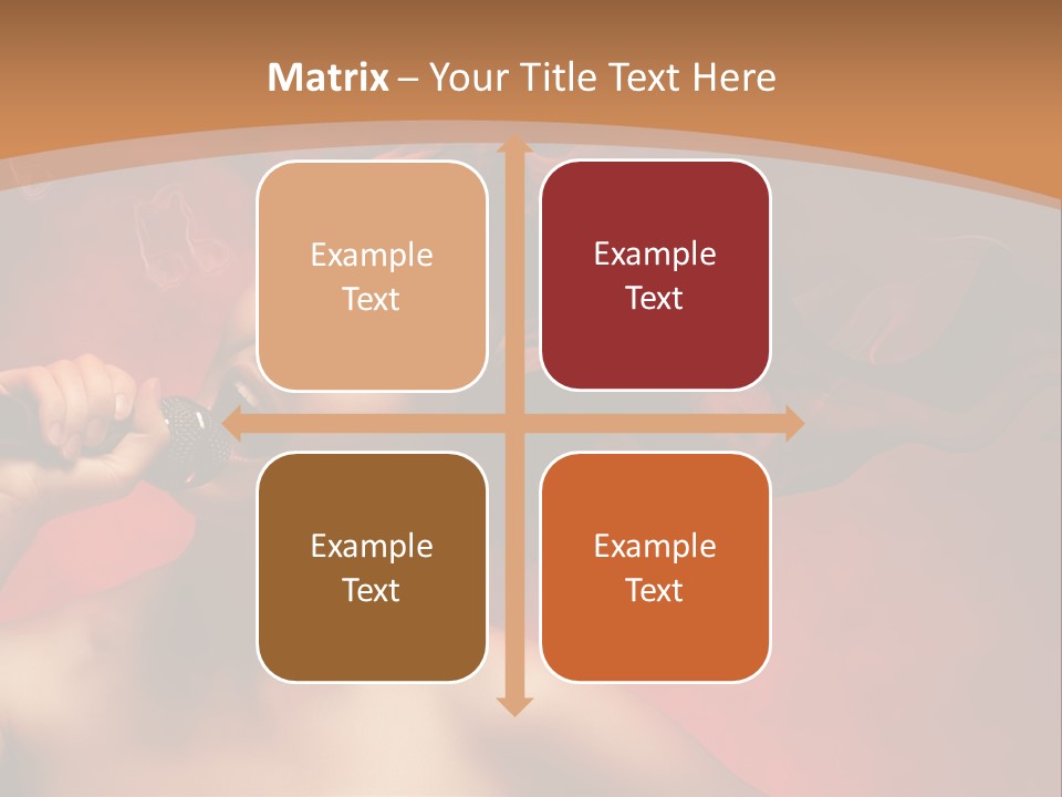 Performer Young Abstract PowerPoint Template