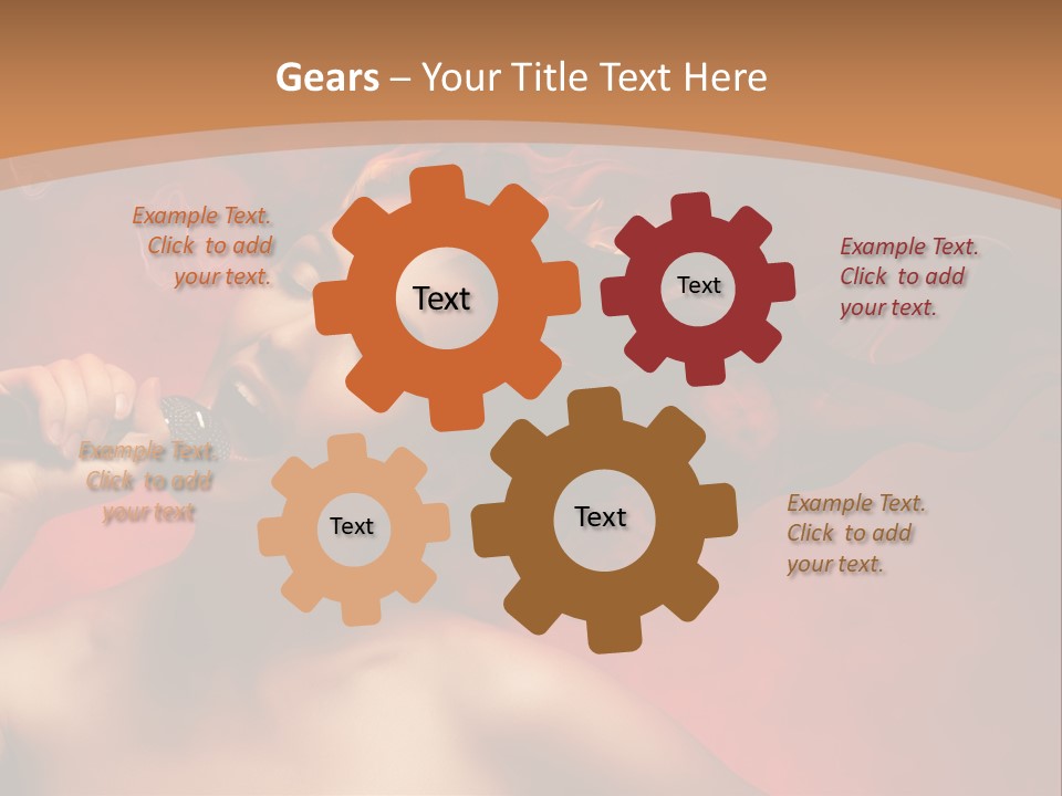 Performer Young Abstract PowerPoint Template