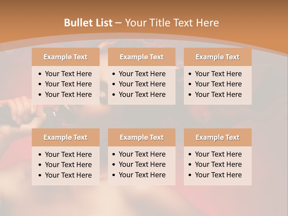Performer Young Abstract PowerPoint Template