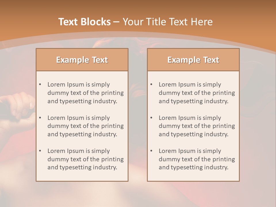 Performer Young Abstract PowerPoint Template