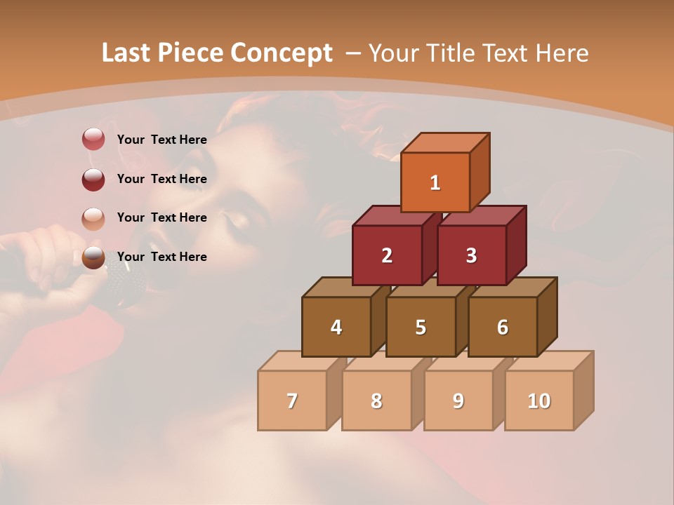 Performer Young Abstract PowerPoint Template