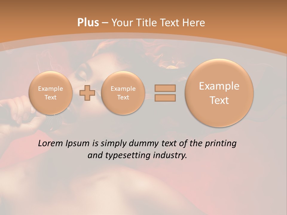 Performer Young Abstract PowerPoint Template