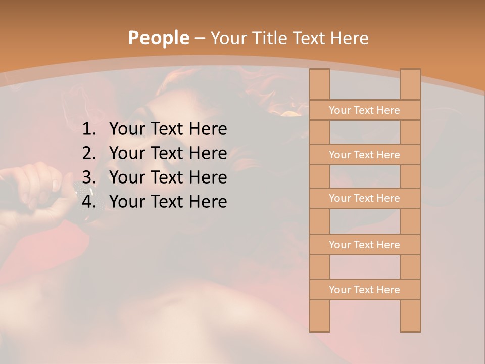 Performer Young Abstract PowerPoint Template