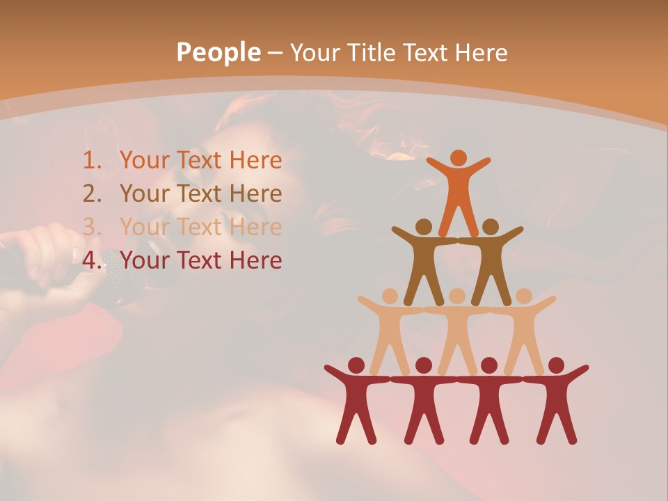 Performer Young Abstract PowerPoint Template