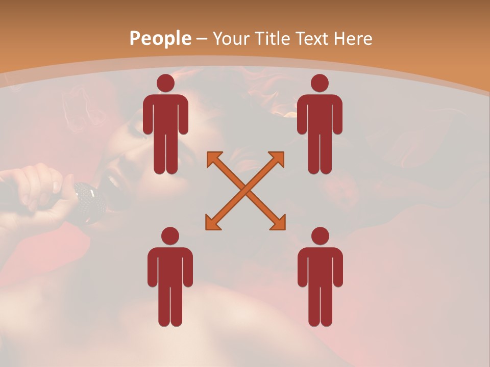 Performer Young Abstract PowerPoint Template