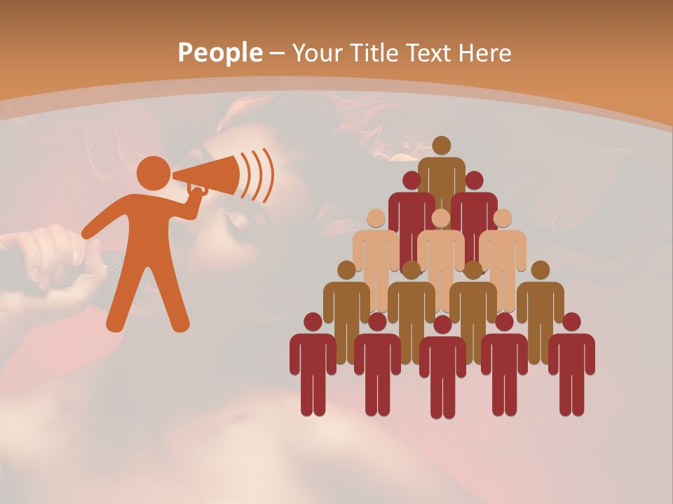 Performer Young Abstract PowerPoint Template