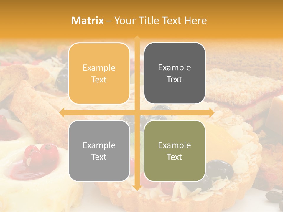 Dusting Kiwi Tasty PowerPoint Template