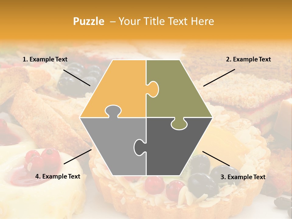 Dusting Kiwi Tasty PowerPoint Template