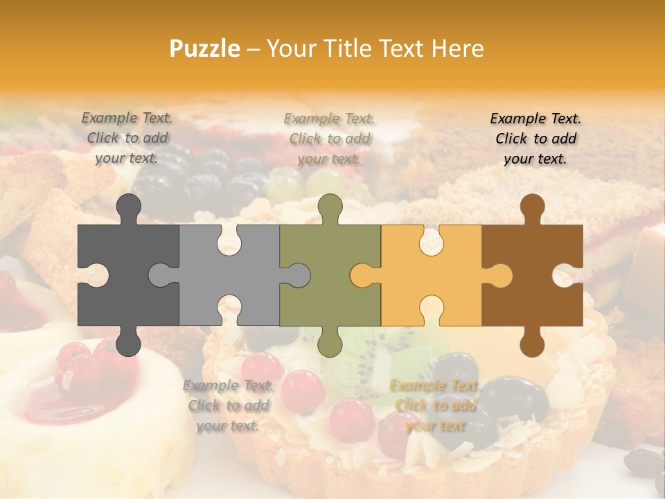 Dusting Kiwi Tasty PowerPoint Template