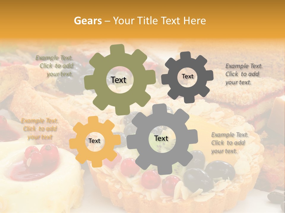 Dusting Kiwi Tasty PowerPoint Template