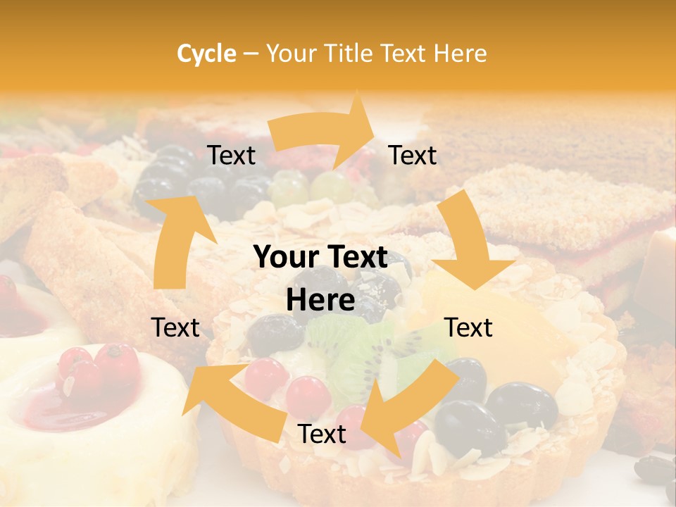 Dusting Kiwi Tasty PowerPoint Template