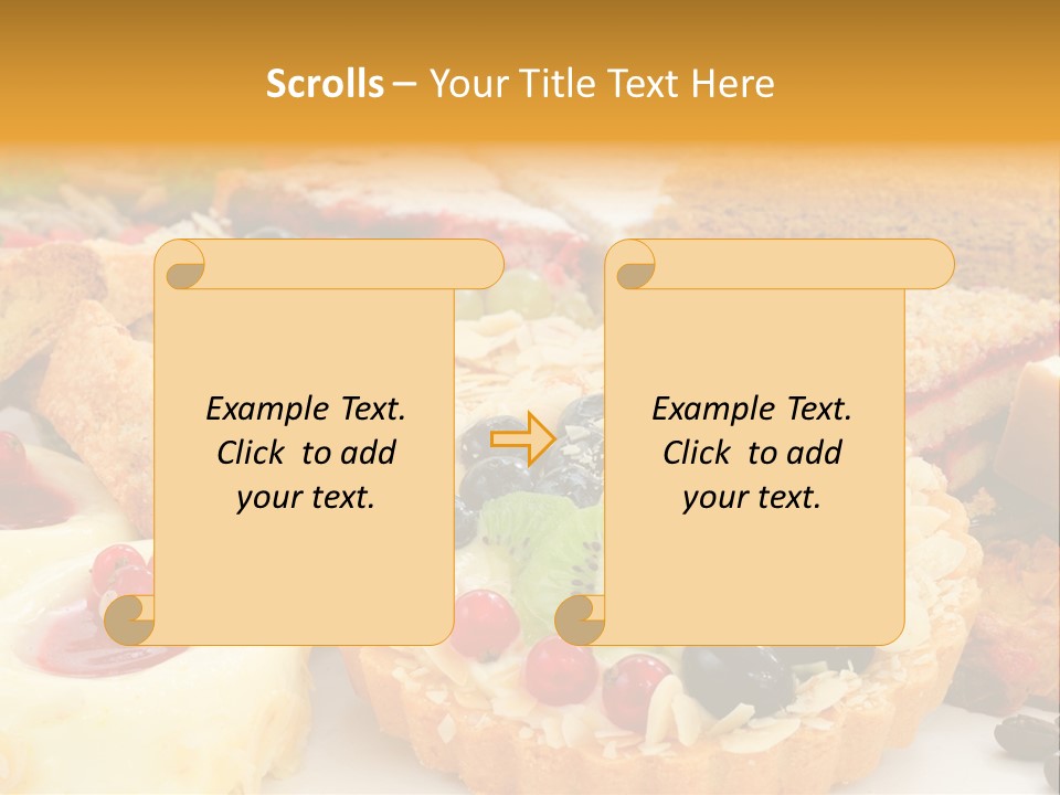 Dusting Kiwi Tasty PowerPoint Template