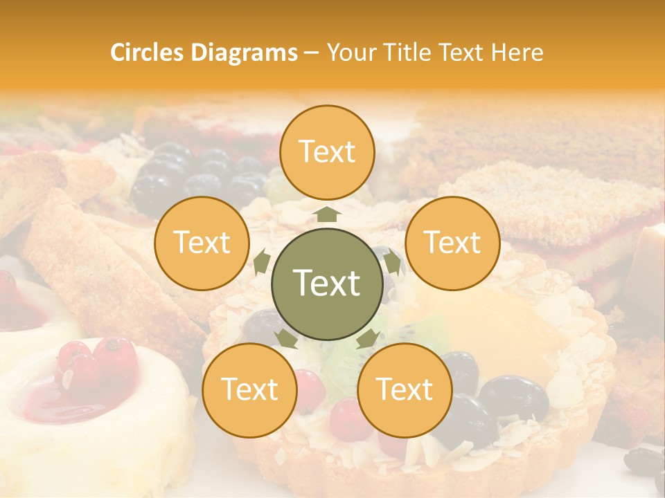 Dusting Kiwi Tasty PowerPoint Template