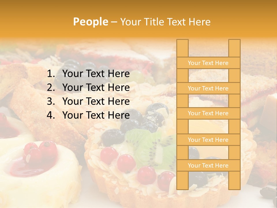 Dusting Kiwi Tasty PowerPoint Template