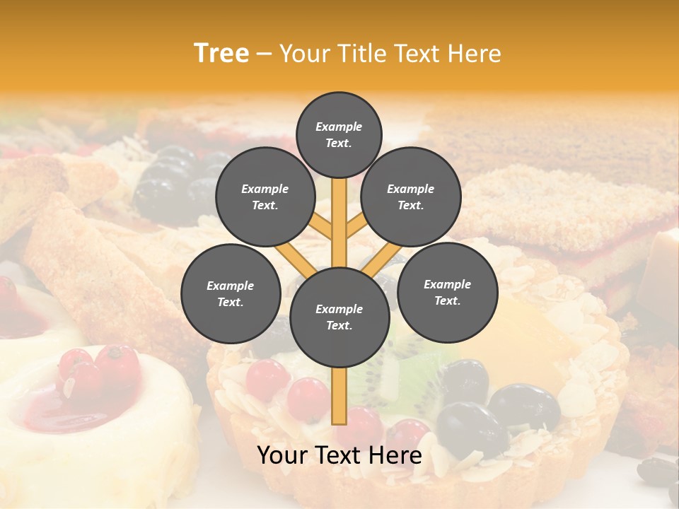 Dusting Kiwi Tasty PowerPoint Template